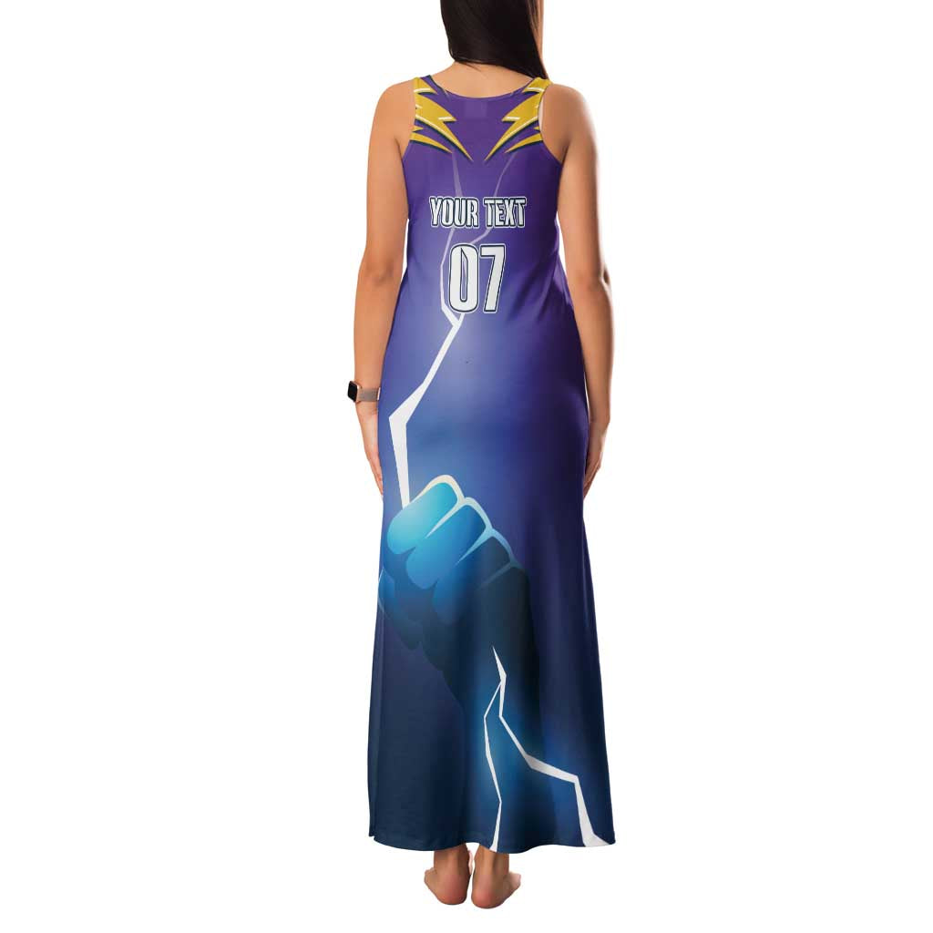Storm Premiers Custom Family Matching Tank Maxi Dress and Hawaiian Shirt Thunder Catcher