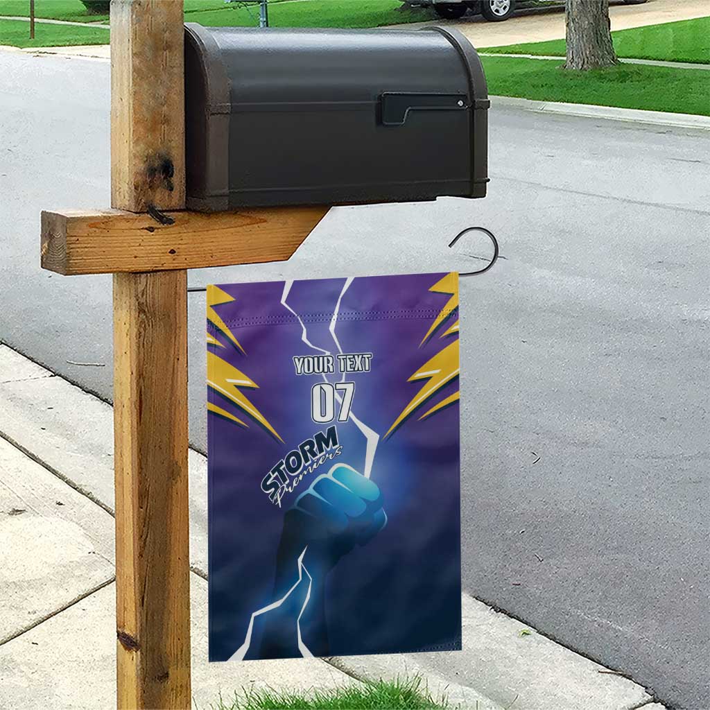 Storm Premiers Custom Garden Flag Thunder Catcher