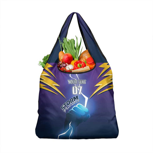 Storm Premiers Custom Grocery Bag Thunder Catcher