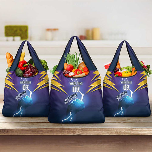 Storm Premiers Custom Grocery Bag Thunder Catcher
