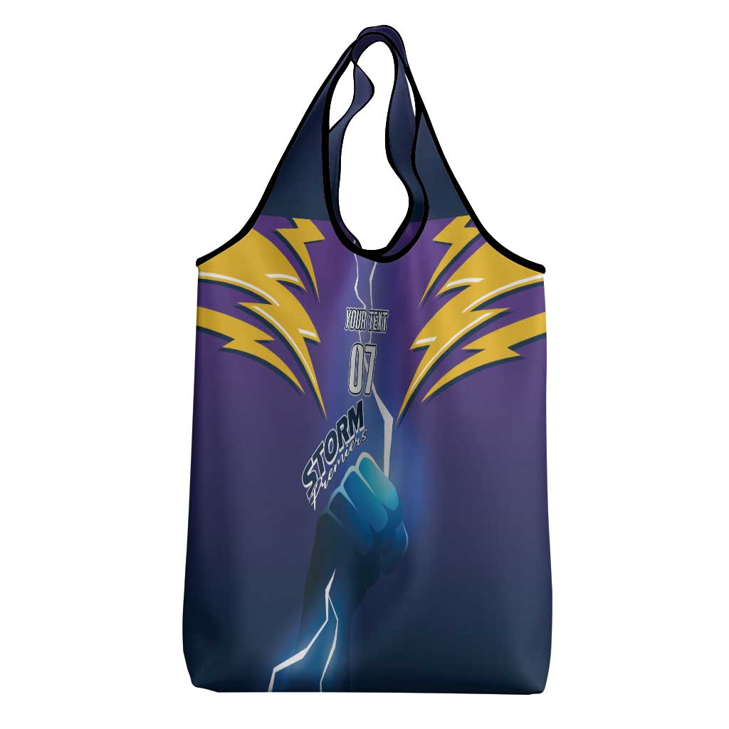 Storm Premiers Custom Grocery Bag Thunder Catcher