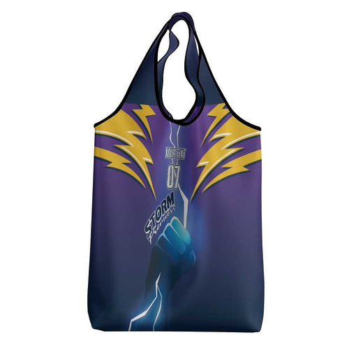 Storm Premiers Custom Grocery Bag Thunder Catcher