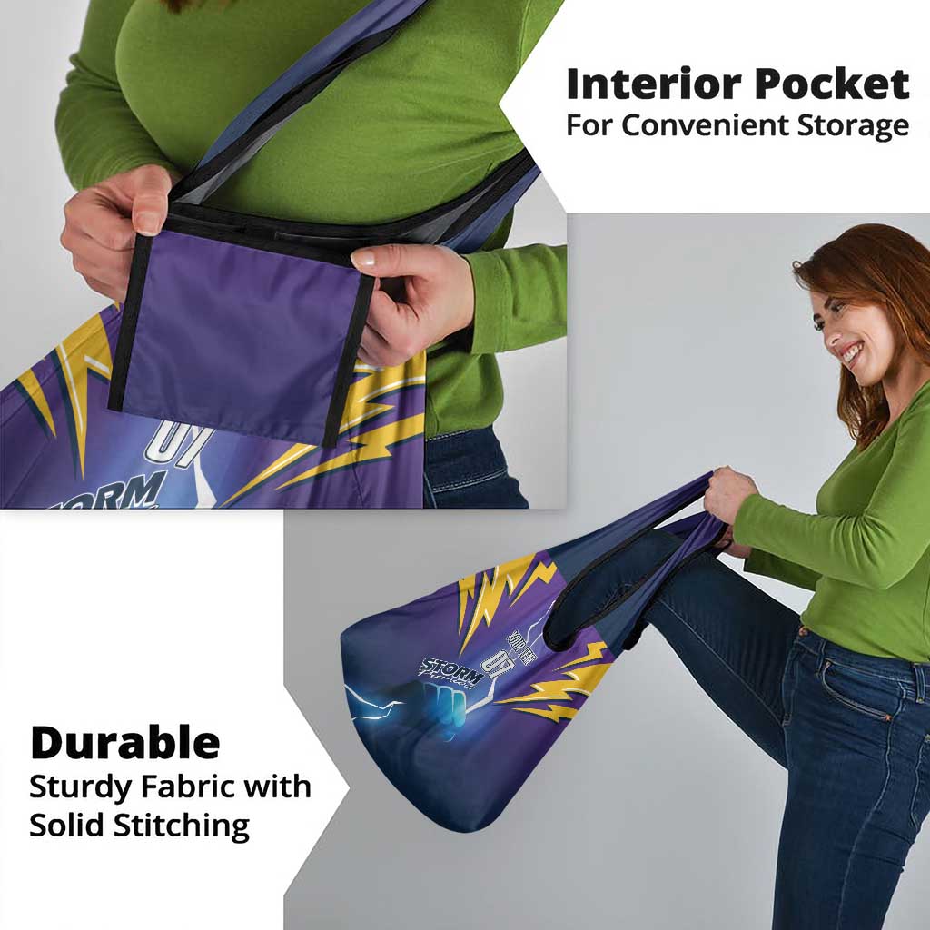 Storm Premiers Custom Grocery Bag Thunder Catcher