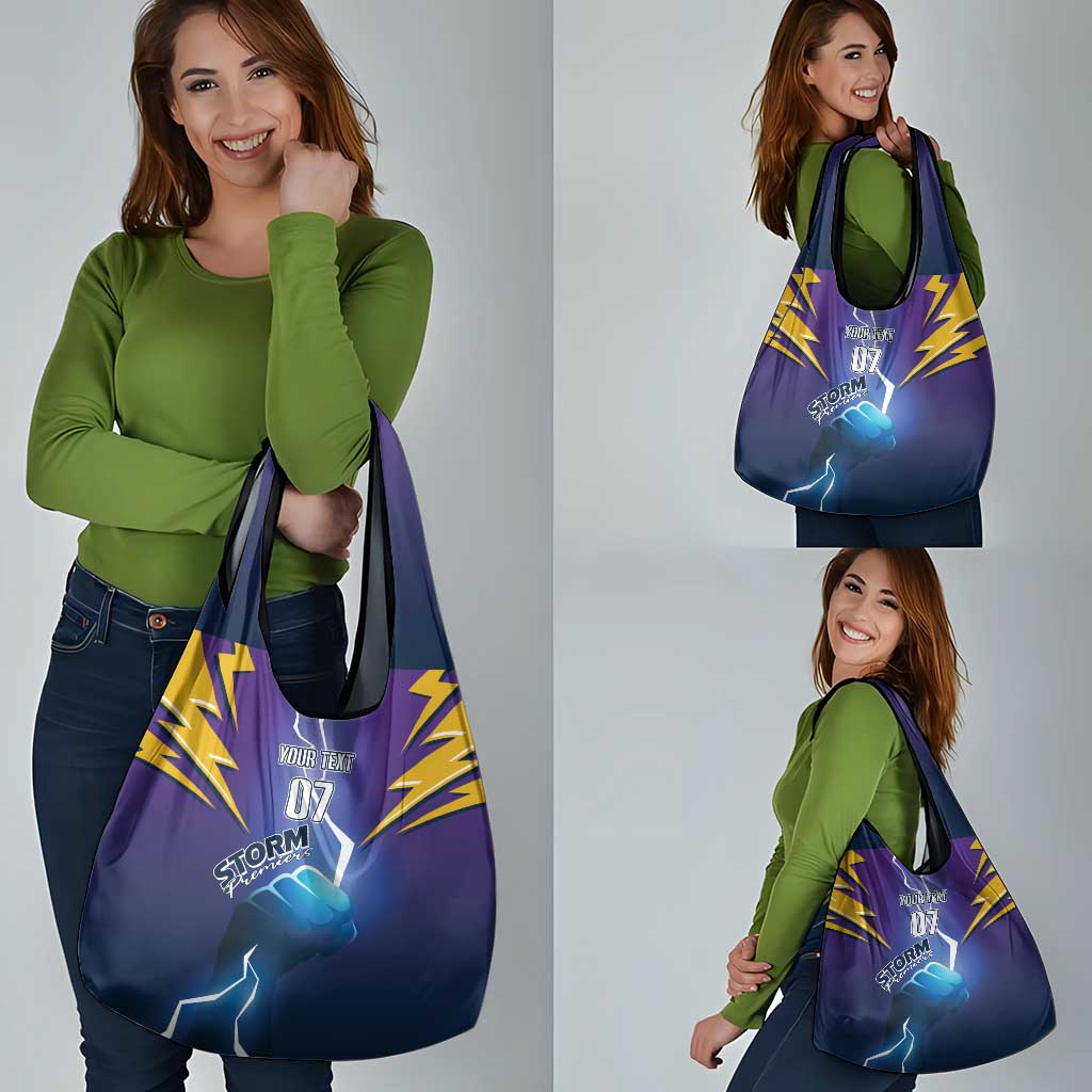 Storm Premiers Custom Grocery Bag Thunder Catcher