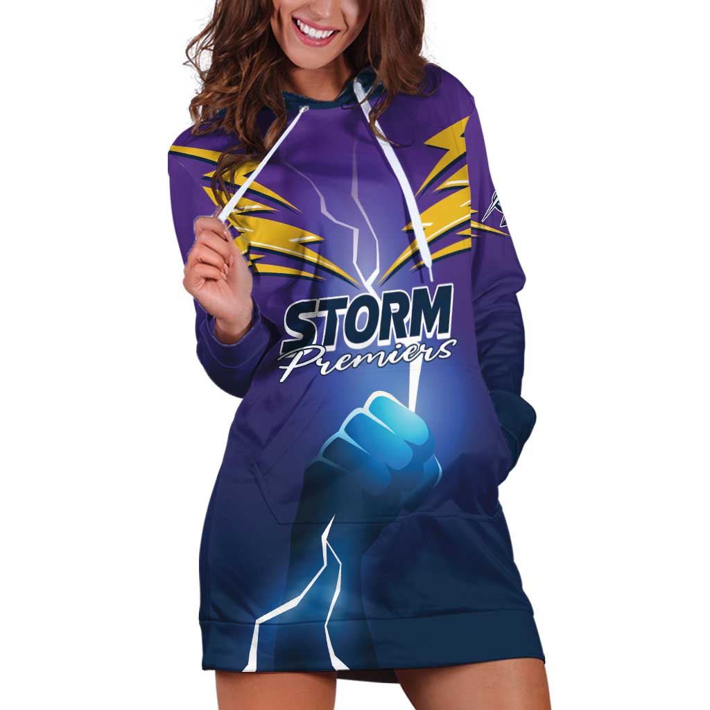 Storm Premiers Custom Hoodie Dress Thunder Catcher