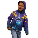 Storm Premiers Custom Kid Hoodie Thunder Catcher