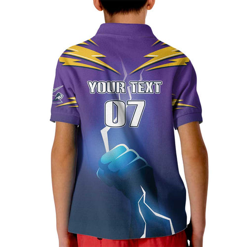 Storm Premiers Custom Kid Polo Shirt Thunder Catcher