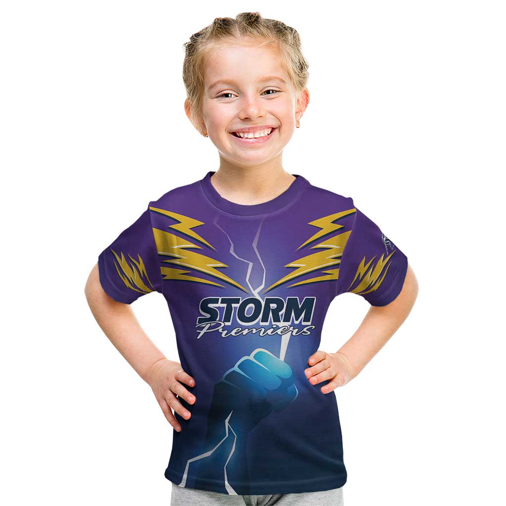 Storm Premiers Custom Kid T Shirt Thunder Catcher