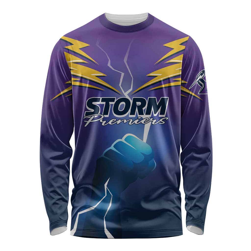 Storm Premiers Custom Long Sleeve Shirt Thunder Catcher