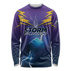 Storm Premiers Custom Long Sleeve Shirt Thunder Catcher