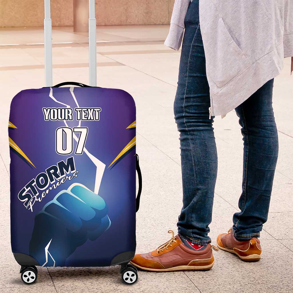 Storm Premiers Custom Luggage Cover Thunder Catcher