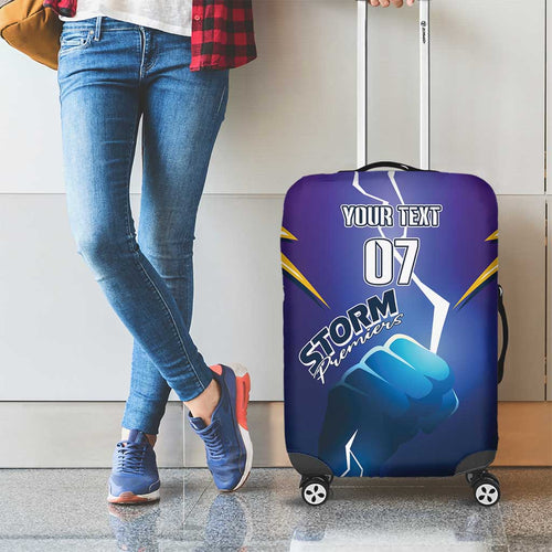 Storm Premiers Custom Luggage Cover Thunder Catcher