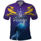 Storm Premiers Custom Polo Shirt Thunder Catcher