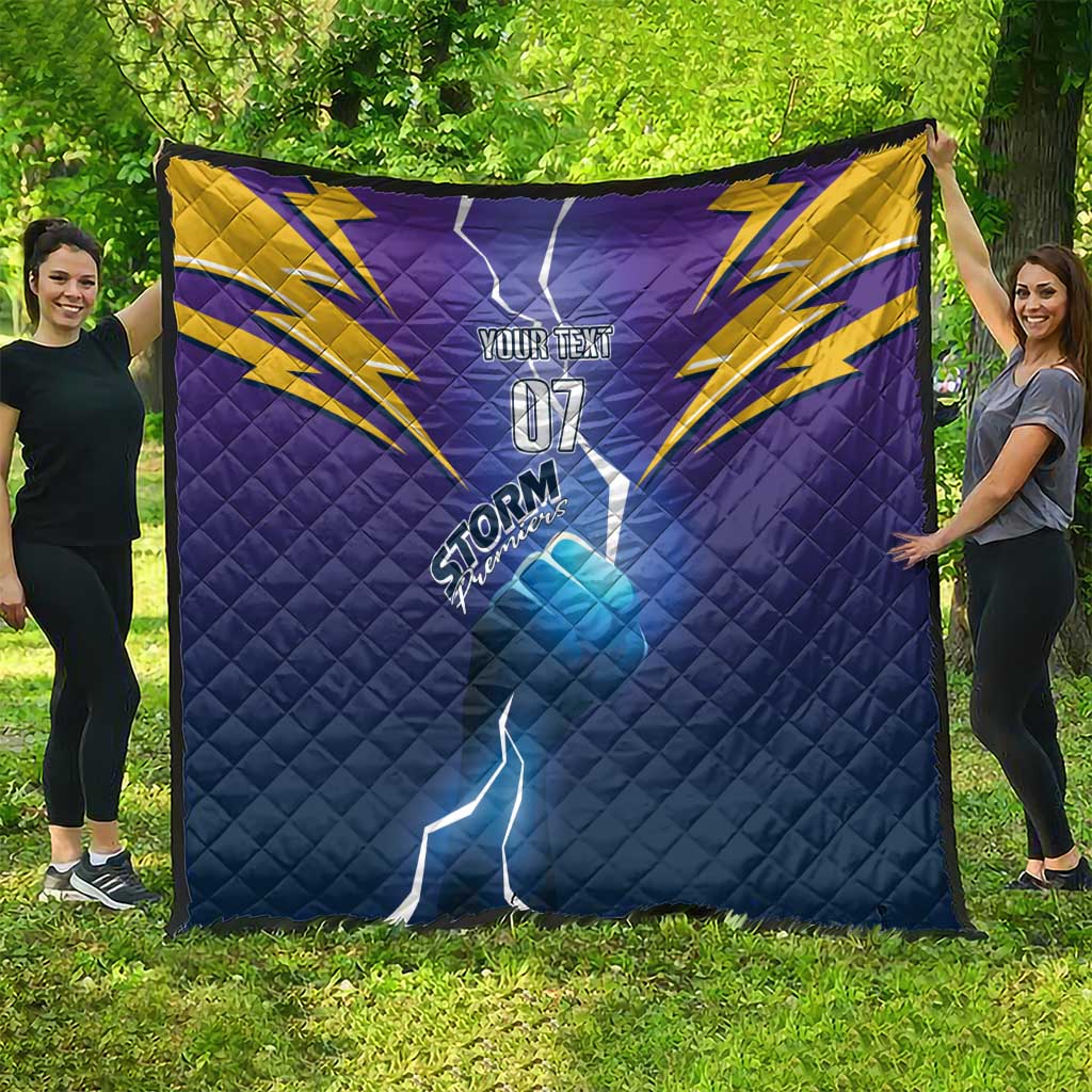 Storm Premiers Custom Quilt Thunder Catcher
