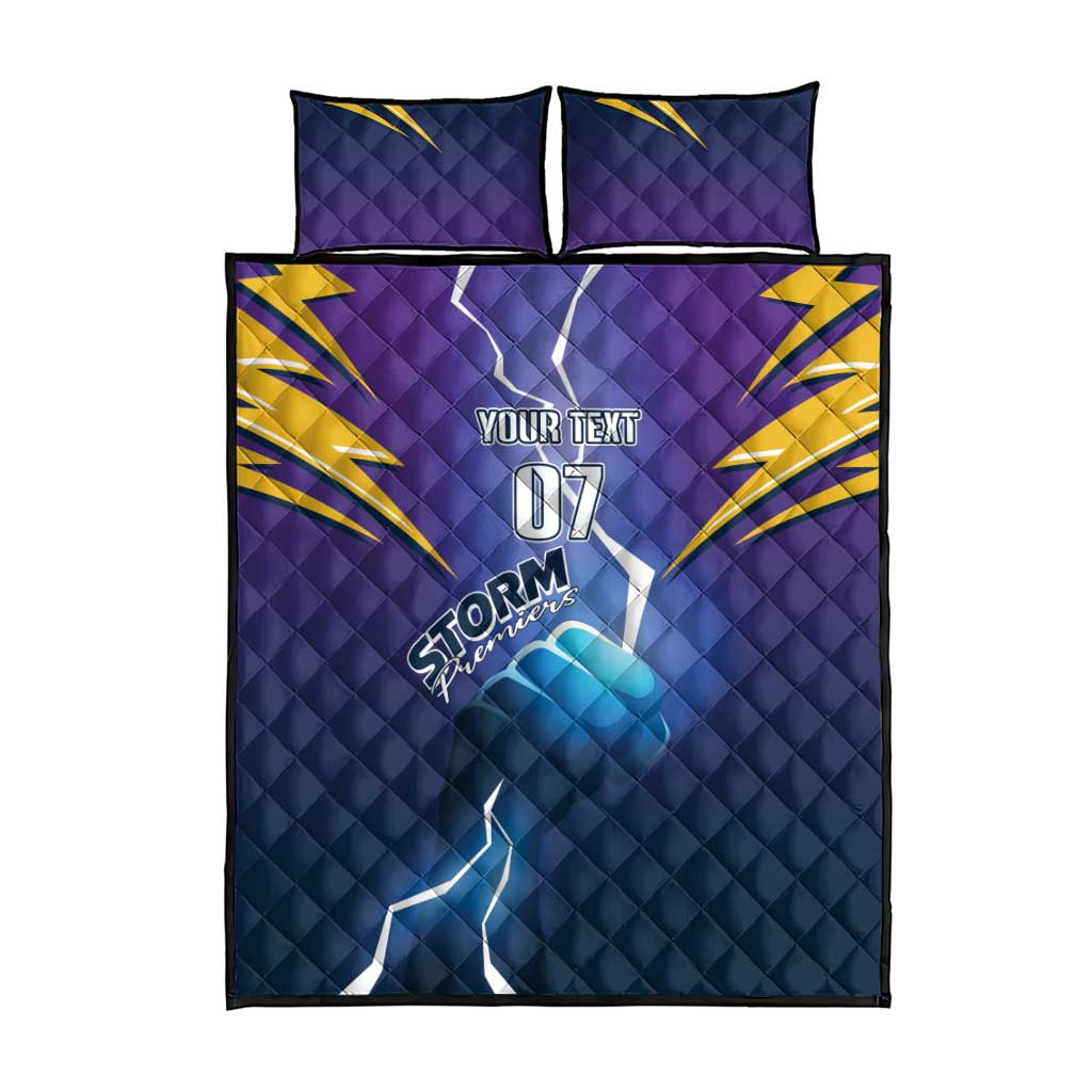Storm Premiers Custom Quilt Bed Set Thunder Catcher