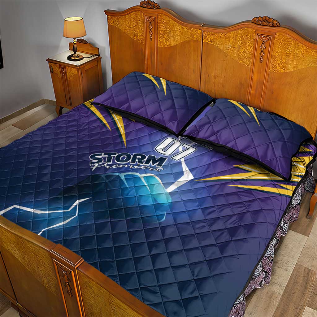 Storm Premiers Custom Quilt Bed Set Thunder Catcher