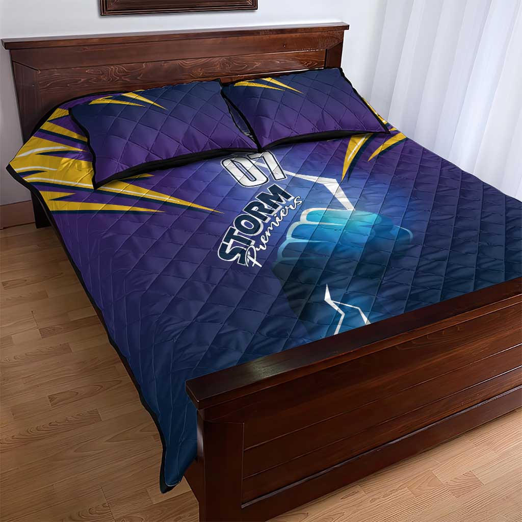 Storm Premiers Custom Quilt Bed Set Thunder Catcher