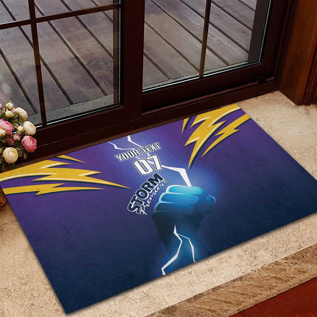 Storm Premiers Custom Rubber Doormat Thunder Catcher