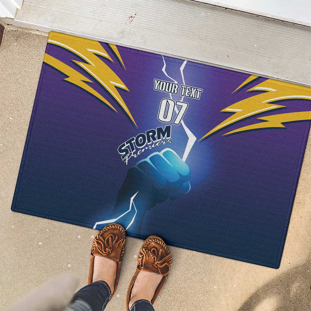 Storm Premiers Custom Rubber Doormat Thunder Catcher