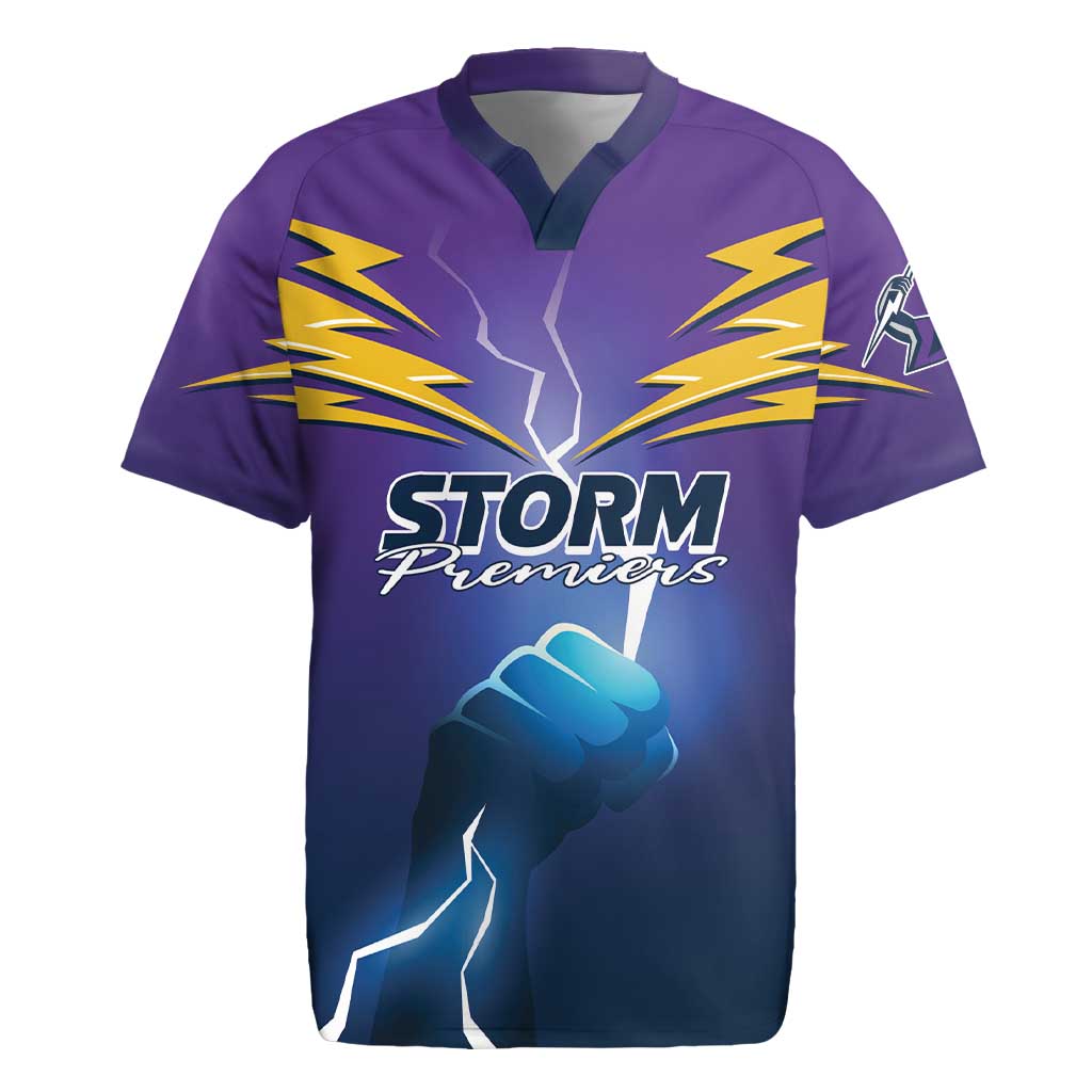 Storm Premiers Custom Rugby Jersey Thunder Catcher