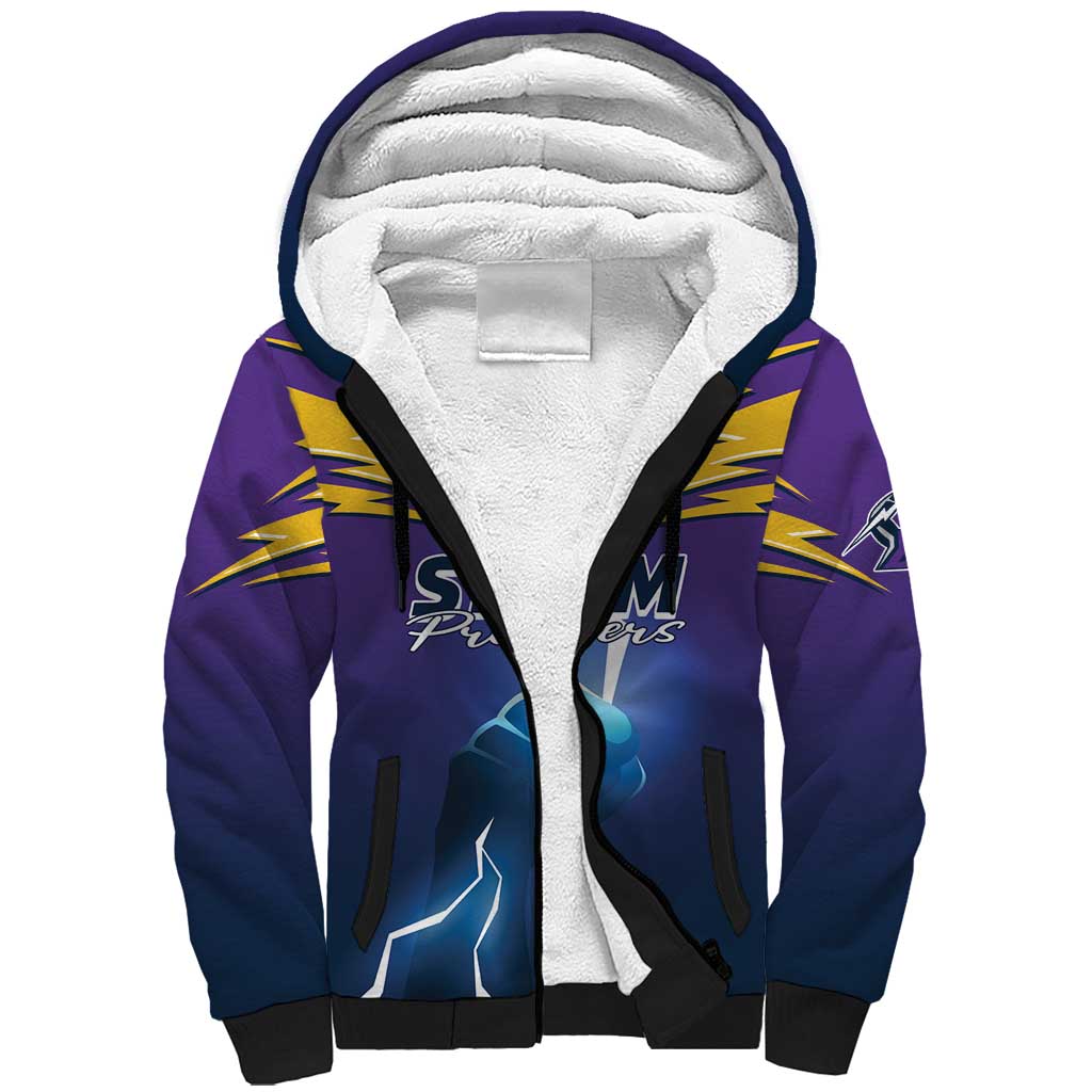 Storm Premiers Custom Sherpa Hoodie Thunder Catcher