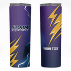 Storm Premiers Personalised Skinny Tumbler Thunder Catcher