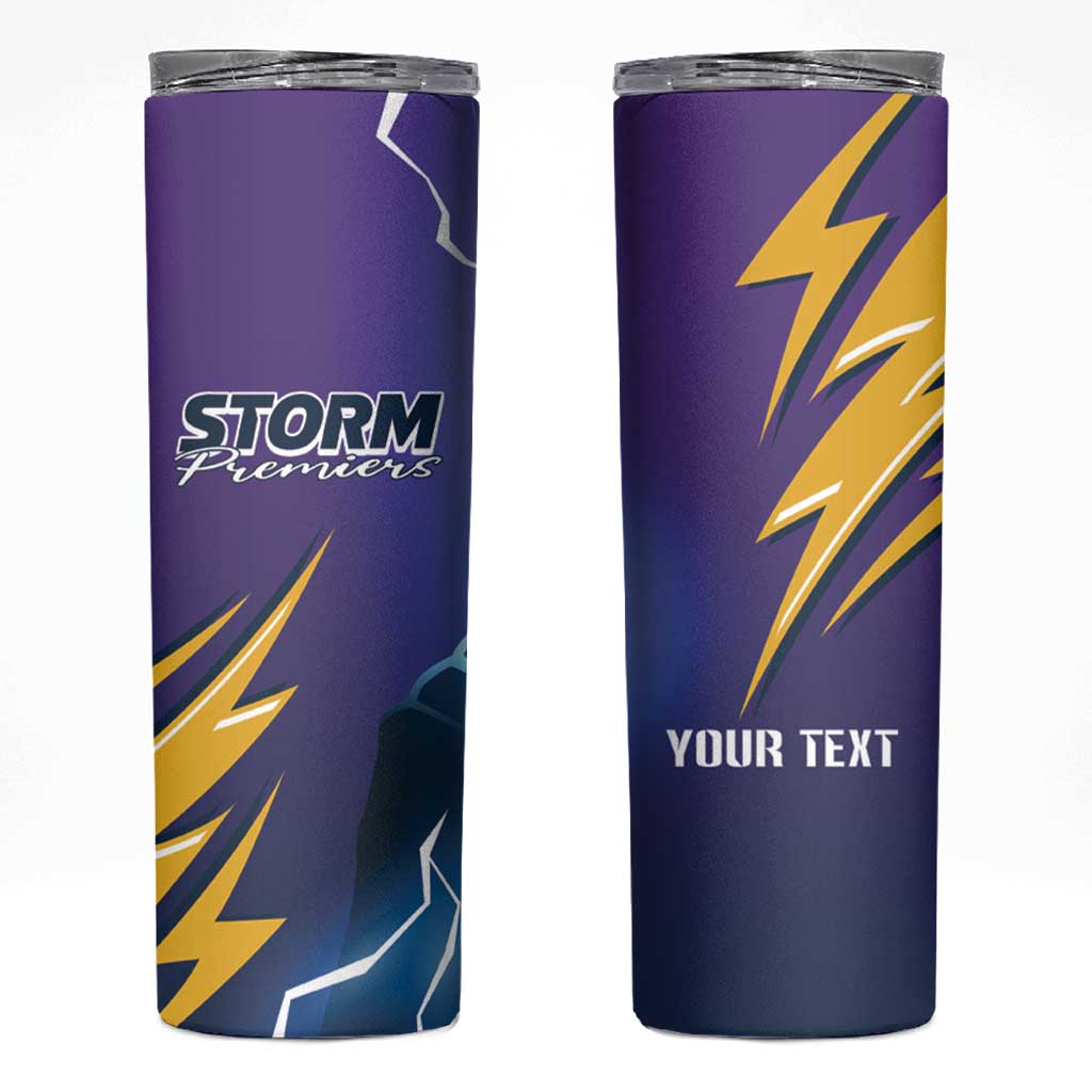 Storm Premiers Personalised Skinny Tumbler Thunder Catcher