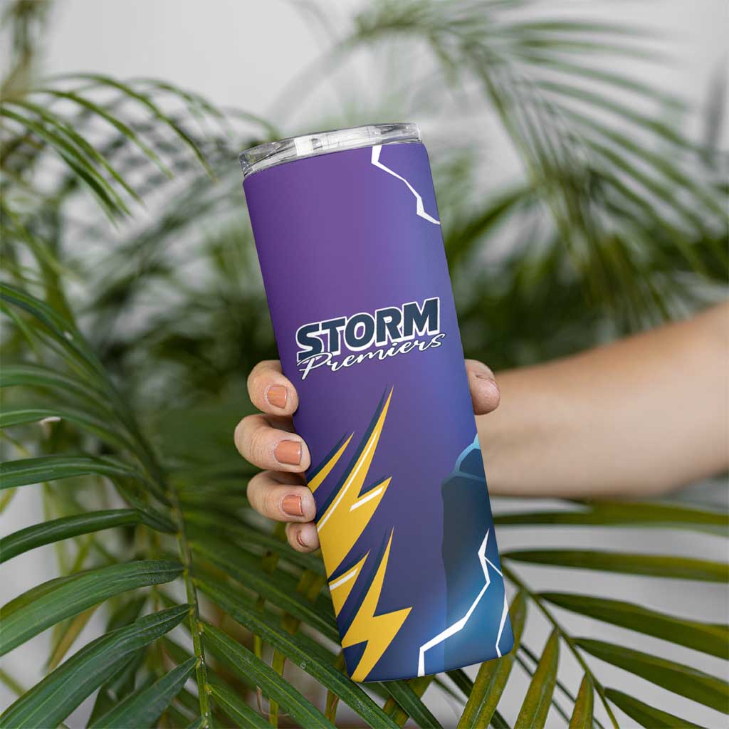 Storm Premiers Personalised Skinny Tumbler Thunder Catcher