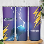 Storm Premiers Personalised Skinny Tumbler Thunder Catcher