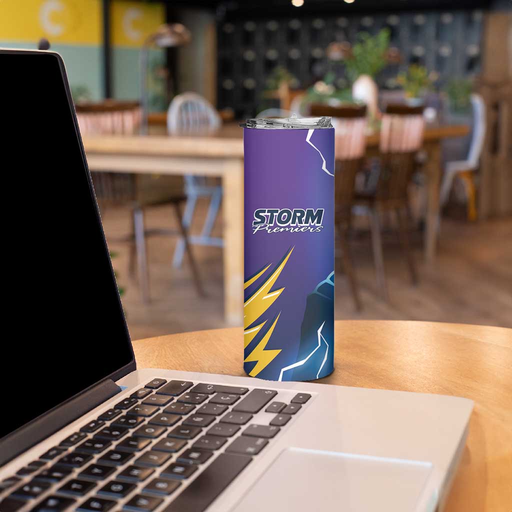 Storm Premiers Personalised Skinny Tumbler Thunder Catcher