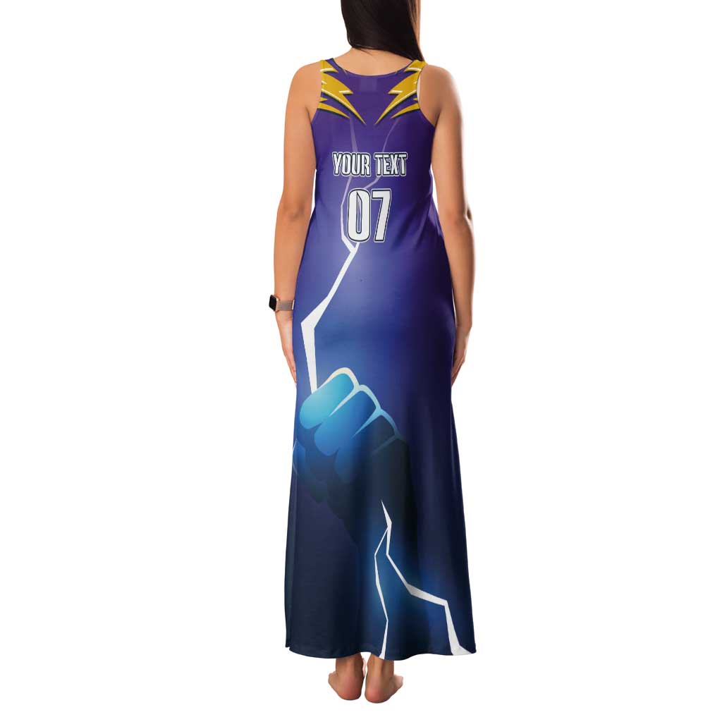 Storm Premiers Custom Tank Maxi Dress Thunder Catcher