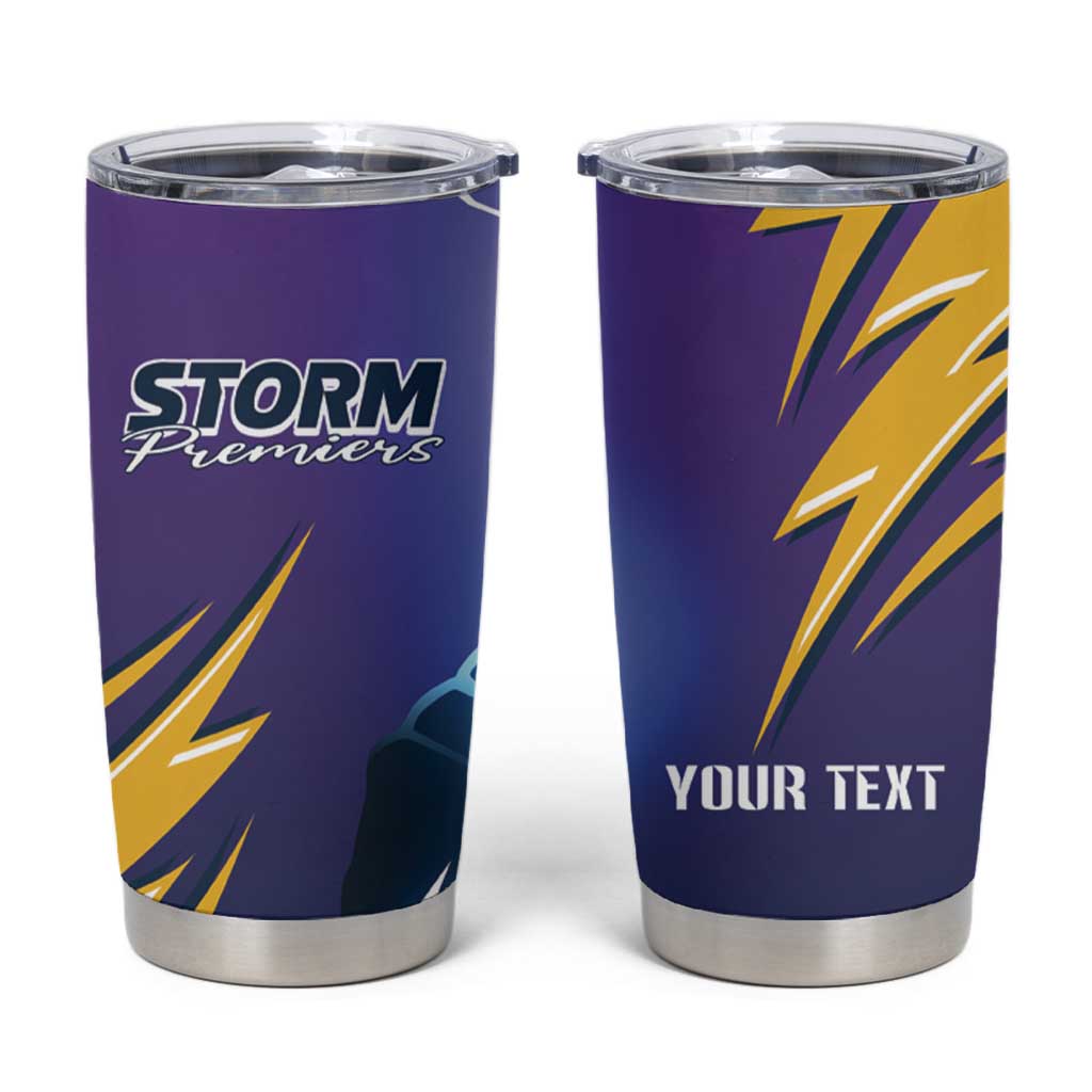 Storm Premiers Personalised Tumbler Cup Thunder Catcher