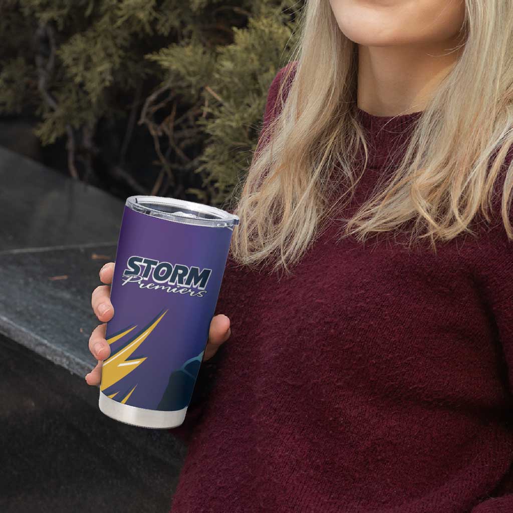 Storm Premiers Personalised Tumbler Cup Thunder Catcher