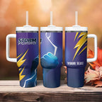 Storm Premiers Personalised Tumbler With Handle Thunder Catcher
