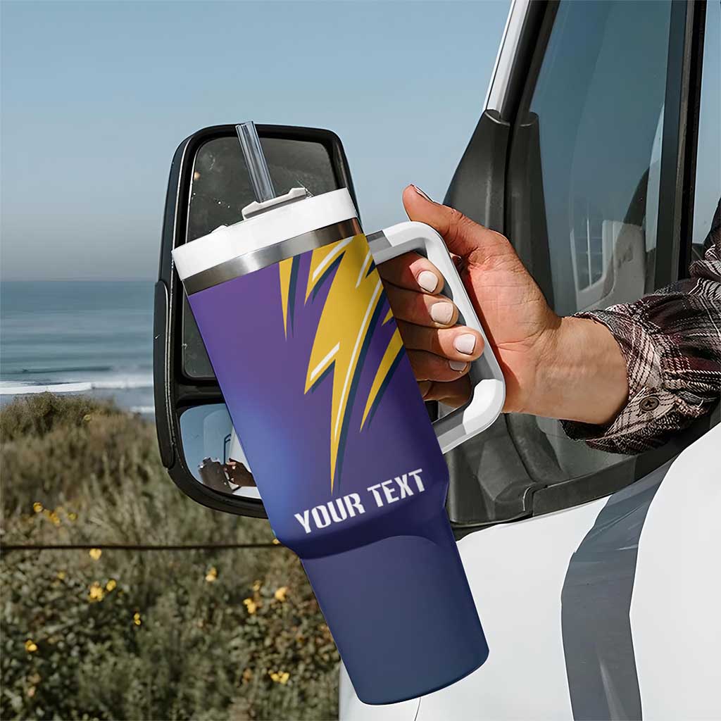 Storm Premiers Personalised Tumbler With Handle Thunder Catcher