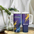 Storm Premiers Personalised Tumbler With Handle Thunder Catcher