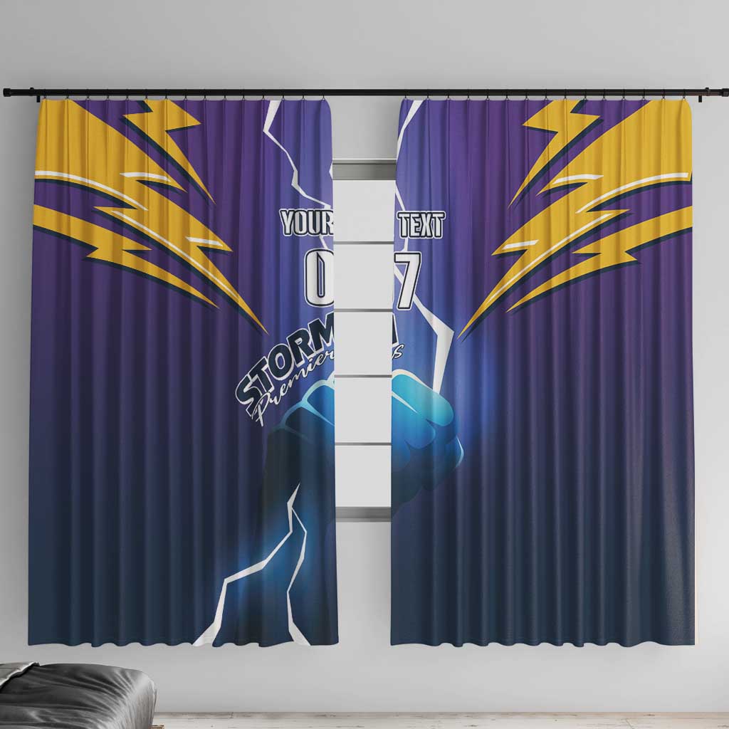 Storm Premiers Custom Window Curtain Thunder Catcher