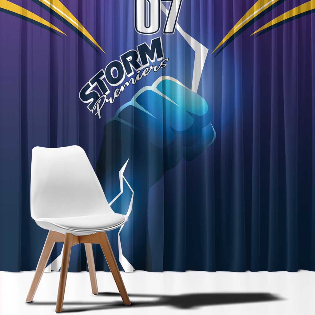 Storm Premiers Custom Window Curtain Thunder Catcher