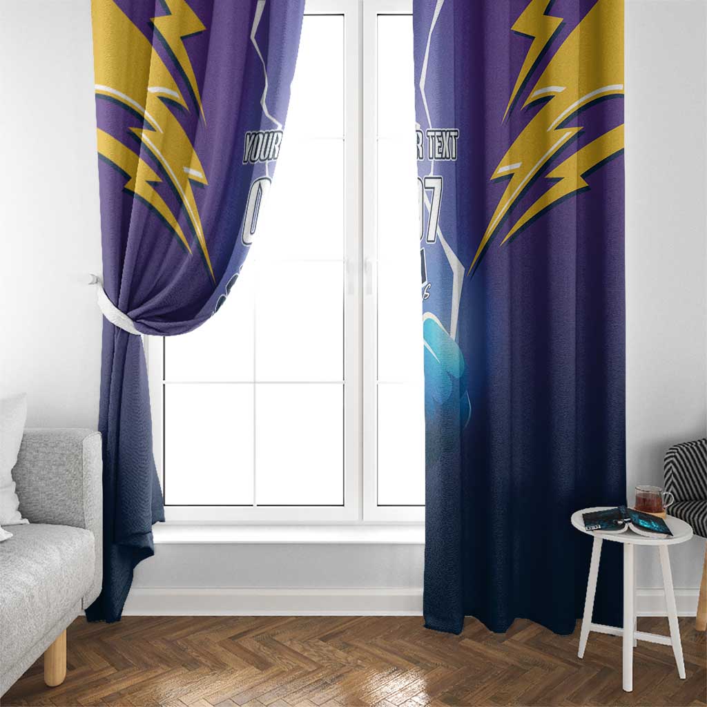 Storm Premiers Custom Window Curtain Thunder Catcher