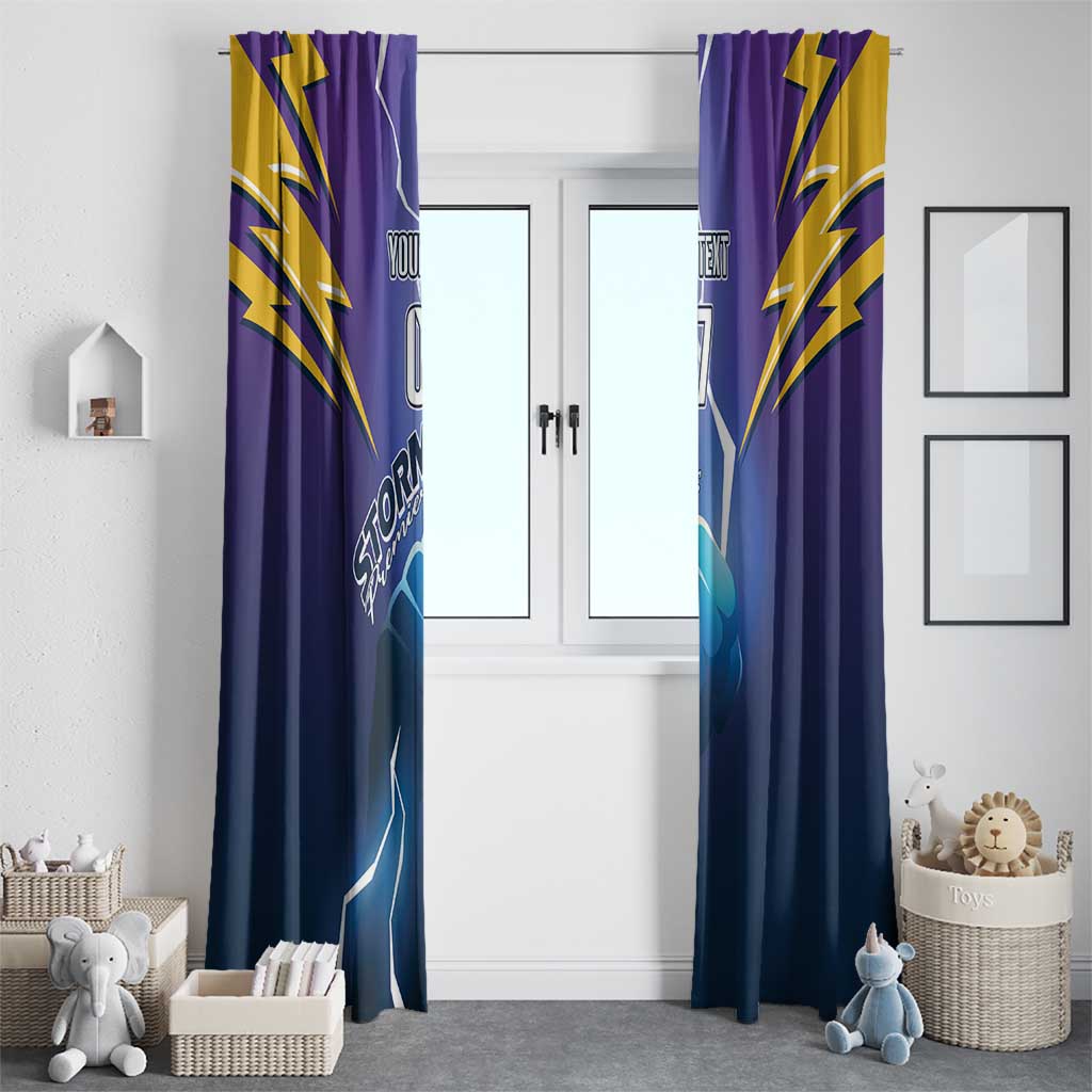 Storm Premiers Custom Window Curtain Thunder Catcher