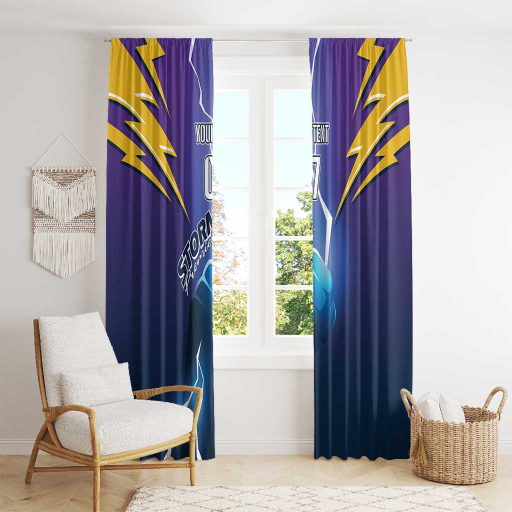 Storm Premiers Custom Window Curtain Thunder Catcher