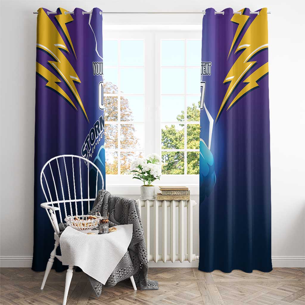 Storm Premiers Custom Window Curtain Thunder Catcher