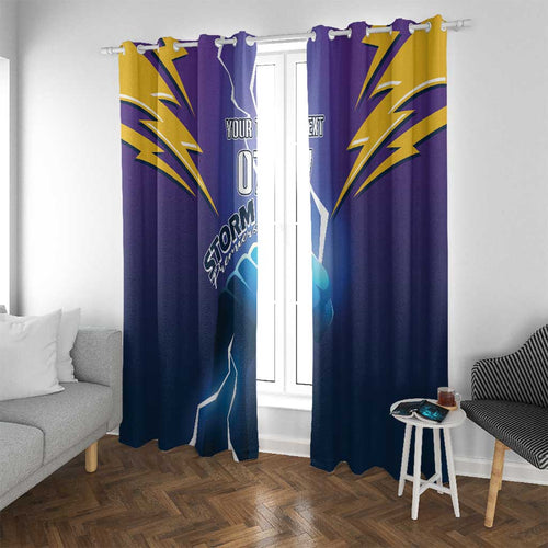 Storm Premiers Custom Window Curtain Thunder Catcher