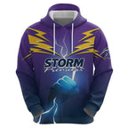 Storm Premiers Custom Zip Hoodie Thunder Catcher