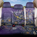 Personalised Storm Rugby Aboriginal Back Car Seat Cover 2024 GO Storms