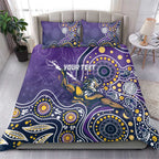 Personalised Storm Rugby Aboriginal Bedding Set 2024 GO Storms