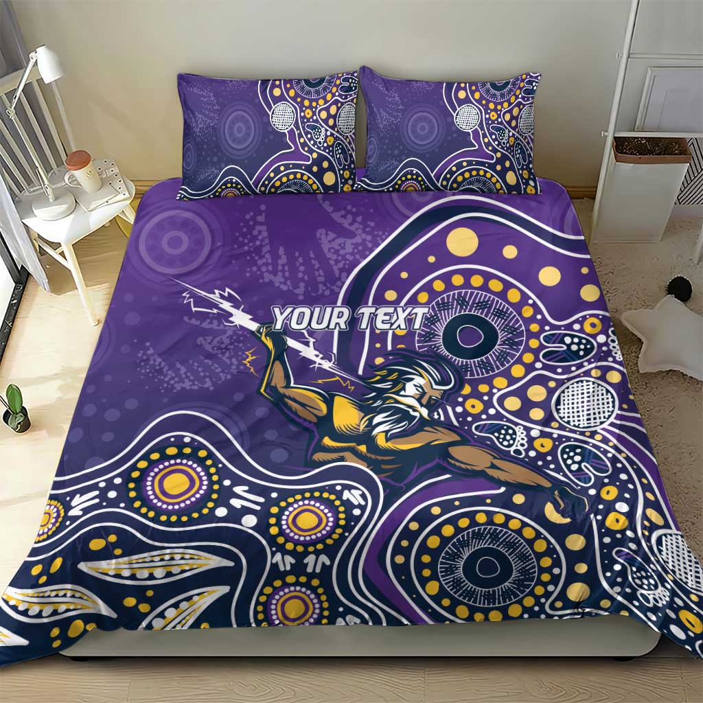 Personalised Storm Rugby Aboriginal Bedding Set 2024 GO Storms