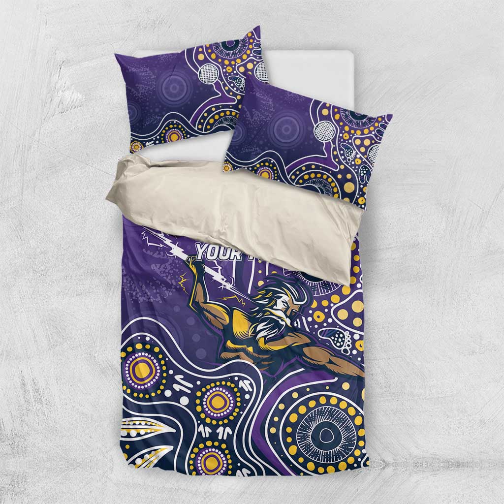 Personalised Storm Rugby Aboriginal Bedding Set 2024 GO Storms