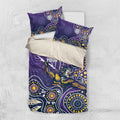Personalised Storm Rugby Aboriginal Bedding Set 2024 GO Storms