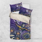 Personalised Storm Rugby Aboriginal Bedding Set 2024 GO Storms